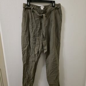 H&M Olive Green Pants
